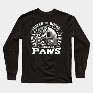 Fueled By Diesel Guided By Paws Long Sleeve T-Shirt